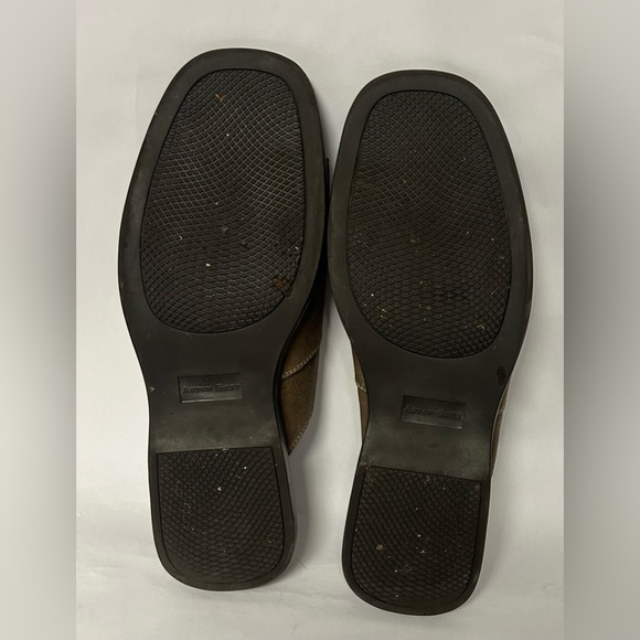 Aston Grey Collection Mule Tan Leather Mirage 8224 Sandals Men's Size 10 - Picture 9 of 9